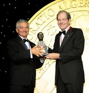 Serge Godin winning award